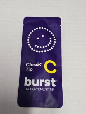BURST Electric Toothbrush Replacement Tip Classic Tip C New Sealed